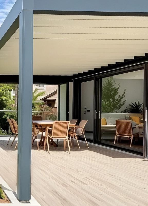 Pergola à toile retractable