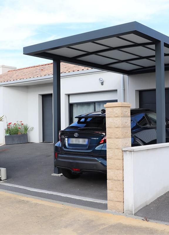 Carport adossé