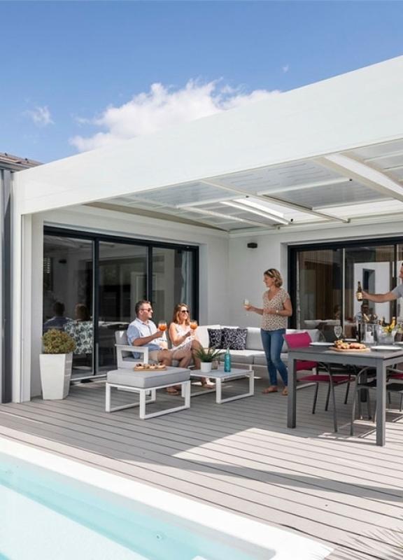 Akena - Pergola Air Bioclimatique - Espace de vie extérieur