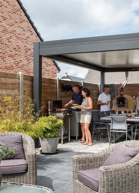 Akena Pergola - Toit plat - Aménager sa terrasse