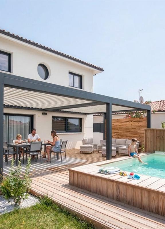 Akena Pergola - Maison - Lame orientable