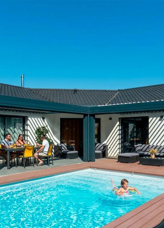 Akena Pergola - Double pergola - Espace de vie