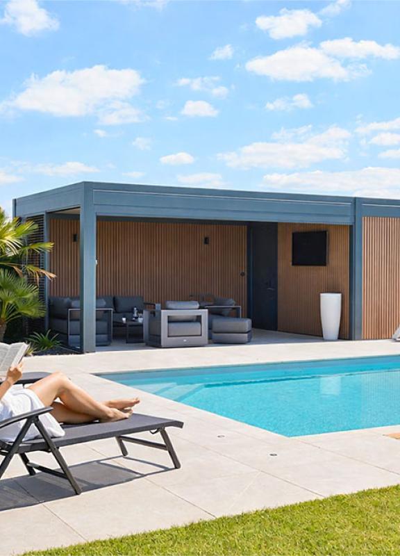 AKENA - Pool house humain