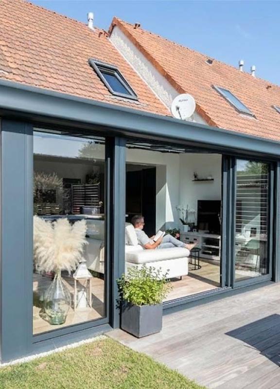 Akena Véranda - Agrandissement - Vue profil