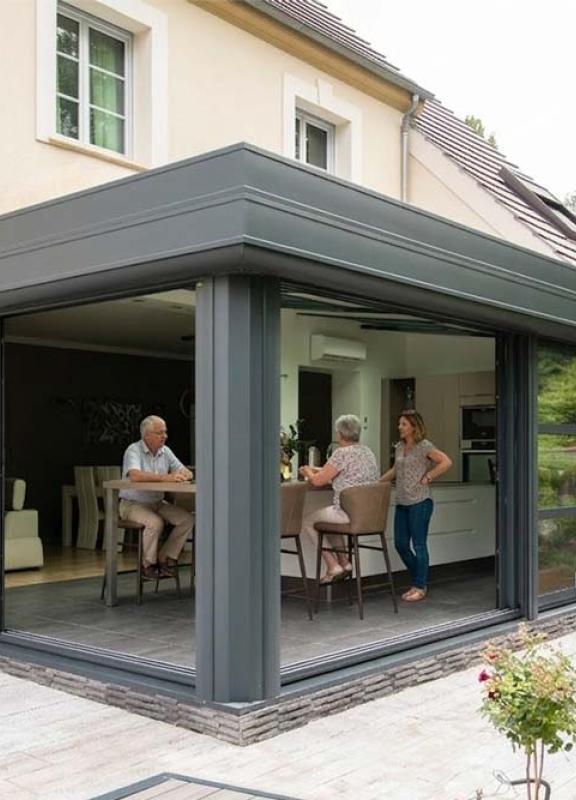 Akena Véranda - Cuisine moderne - Terrasse