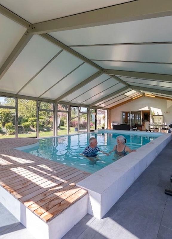 Akena - Véranda Dune Piscine - Terrasse en bois