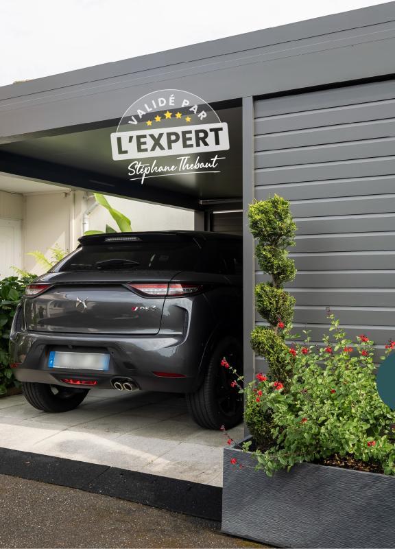 Carport validé par l'expert de l'habitat Stéphane Thebaut