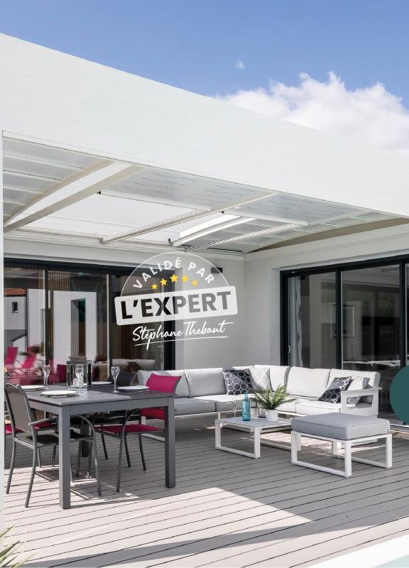 Pergola validée par l'expert de l'habitat Stéphane Thebaut