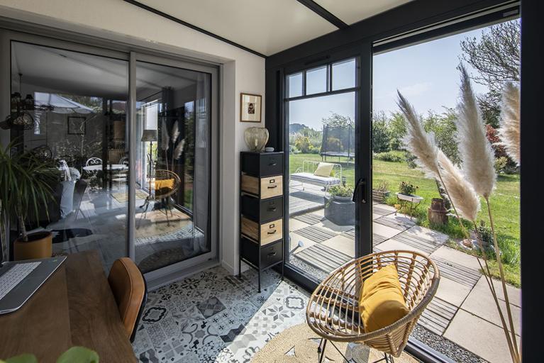 Akena Véranda - Bureau vue sur jardin 