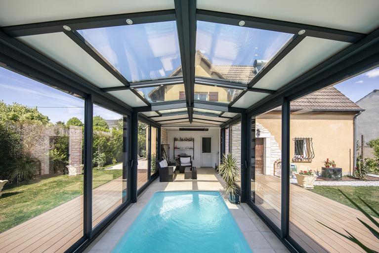 Akena Véranda - Abri piscine - Jardin