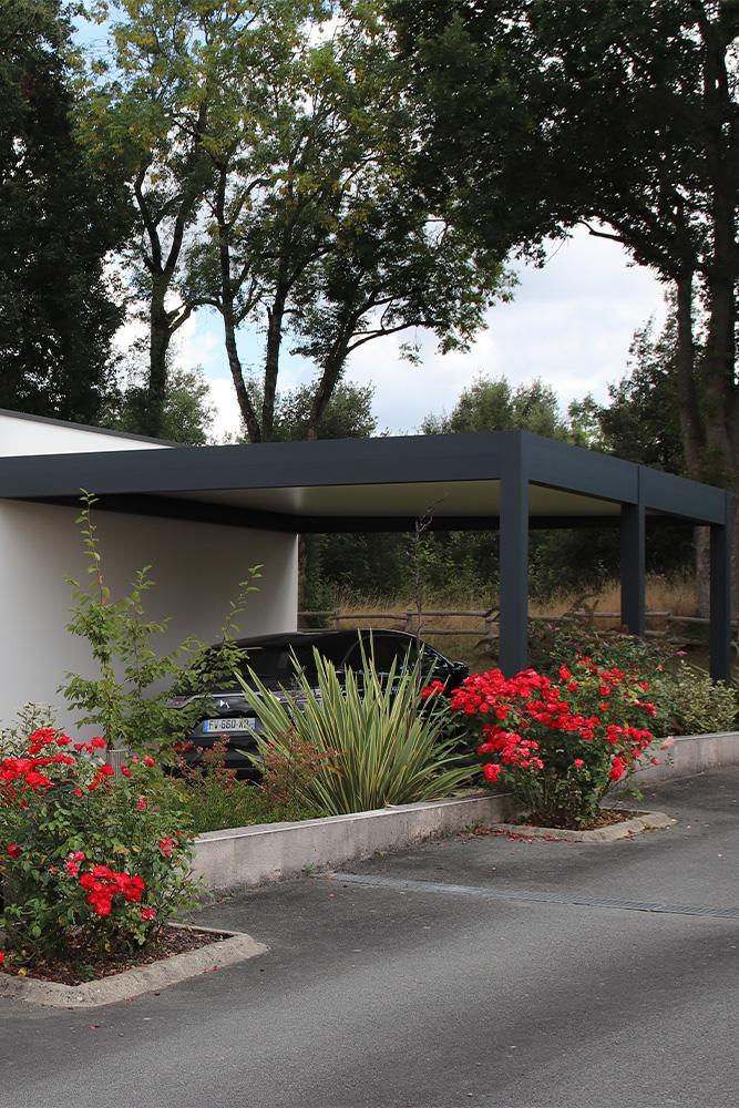 Akena Carport - Aluminium - Voiture