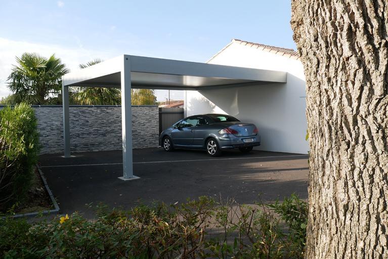 Akena Carport - Toit plat - Place de parking