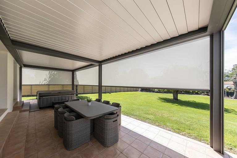 Akena Pergola - Double module - Bandeaux LED