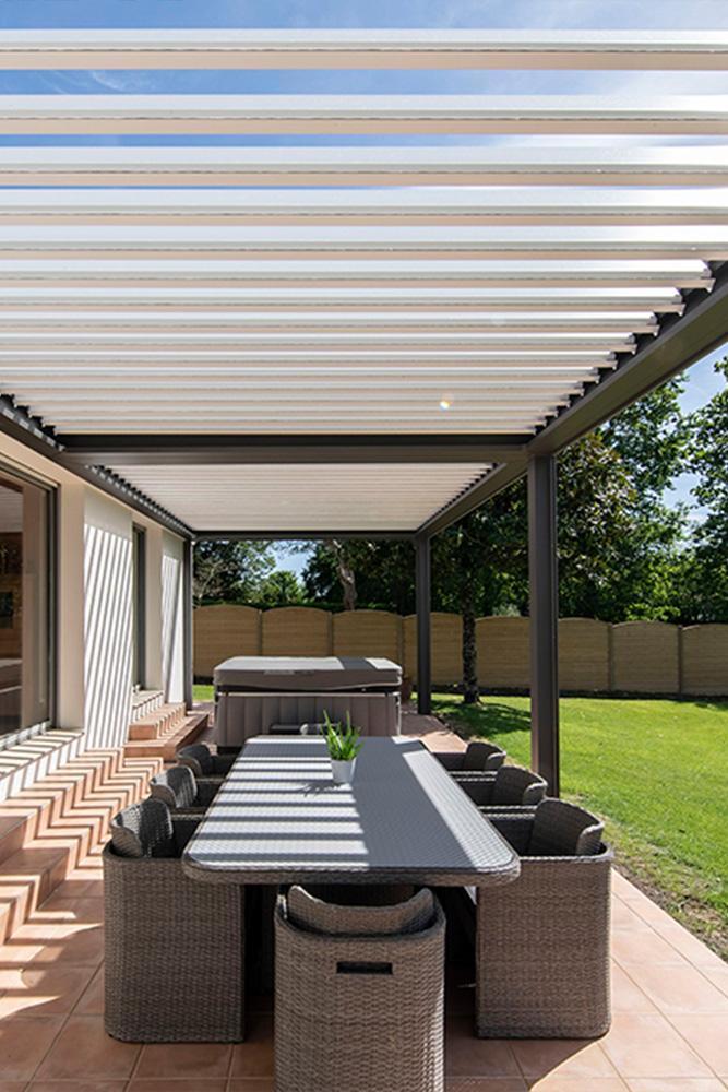 Akena Pergola - Double module - Salon d'été