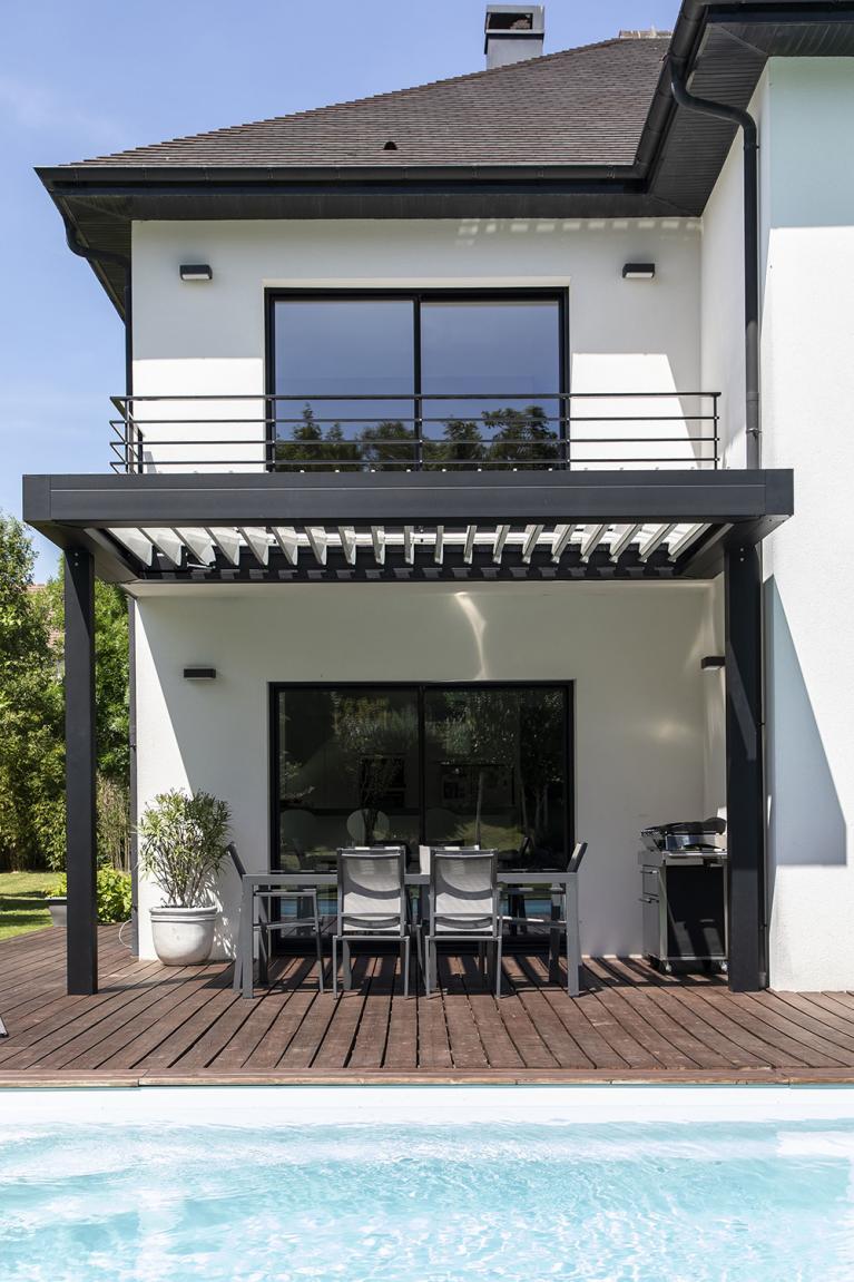 Akena Pergola - Sur mesure - Séjour d'été