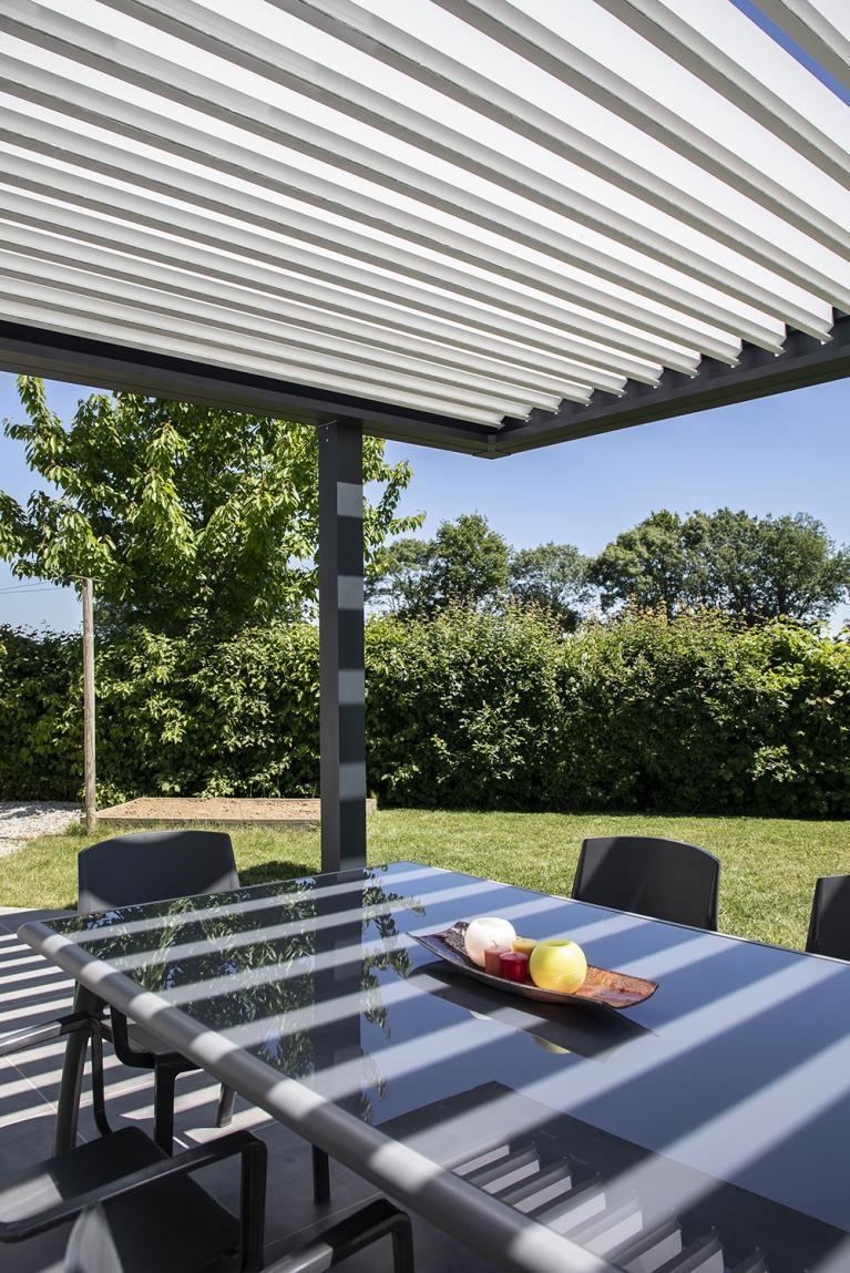 Akena Pergola - Bioclimatique - Salon extérieur 