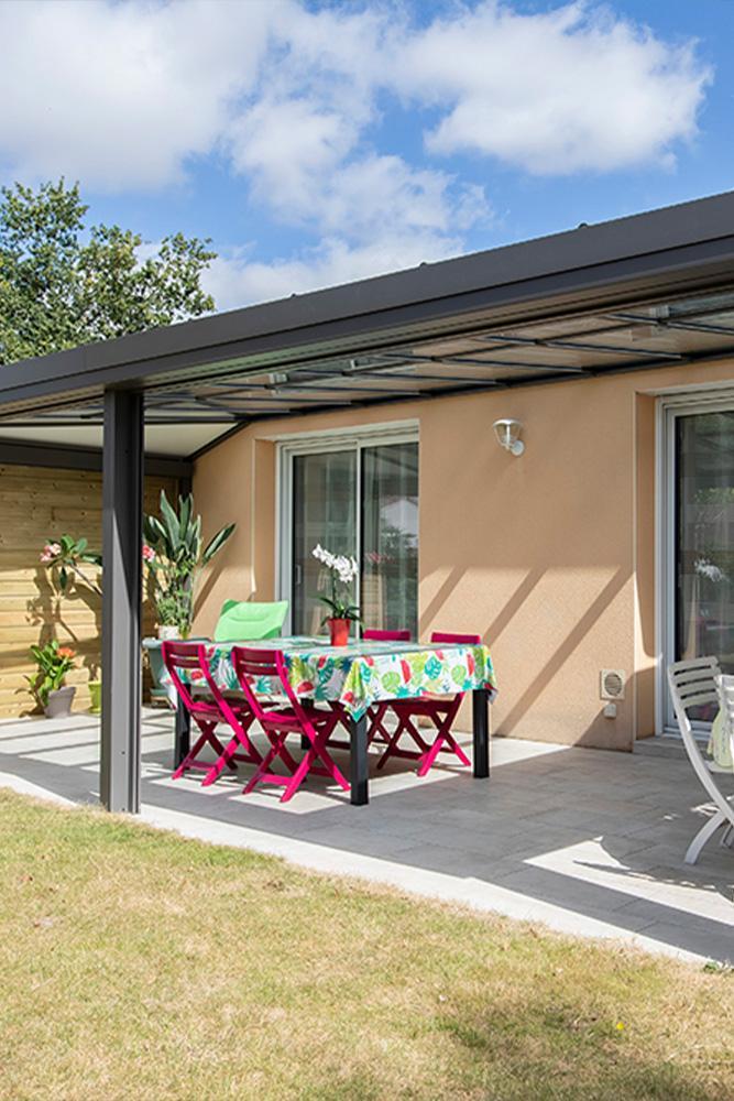 Akena Pergola - Toit fixe évolutive - Double vitrage