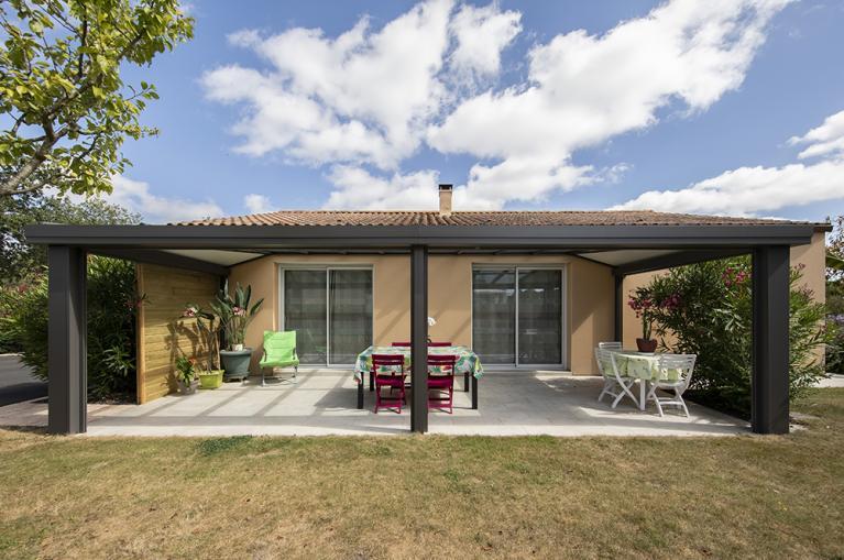 Akena Pergola - Toit fixe évolutive - Extension personnalisable