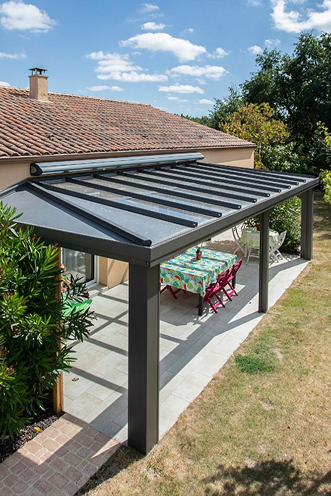 Akena Pergola - Toit fixe évolutive - Agrandissement lumineux