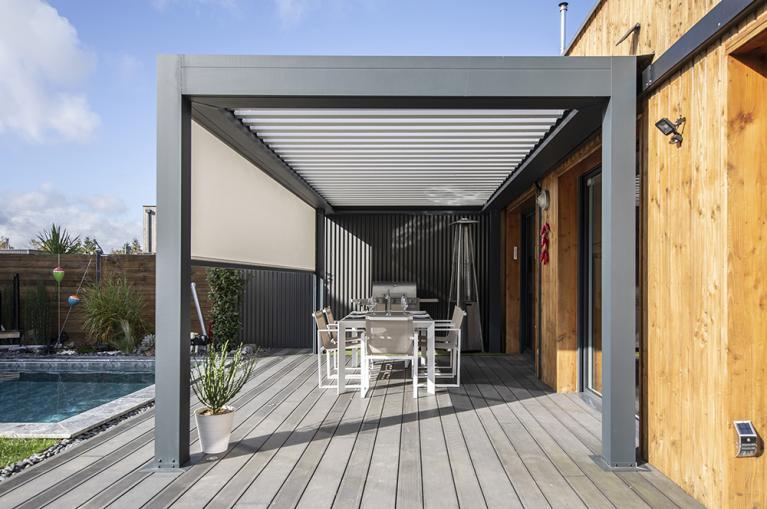 Akena - Pergola moderne - Stores screen