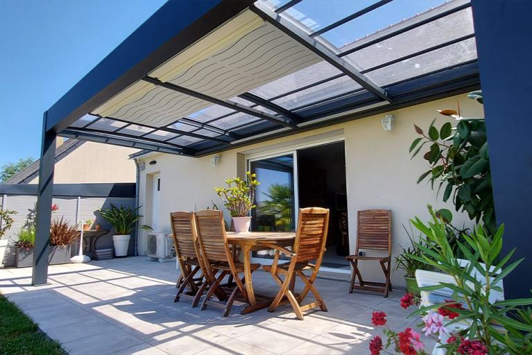 Akena Pergola - Air bio 365 - Extérieur en été