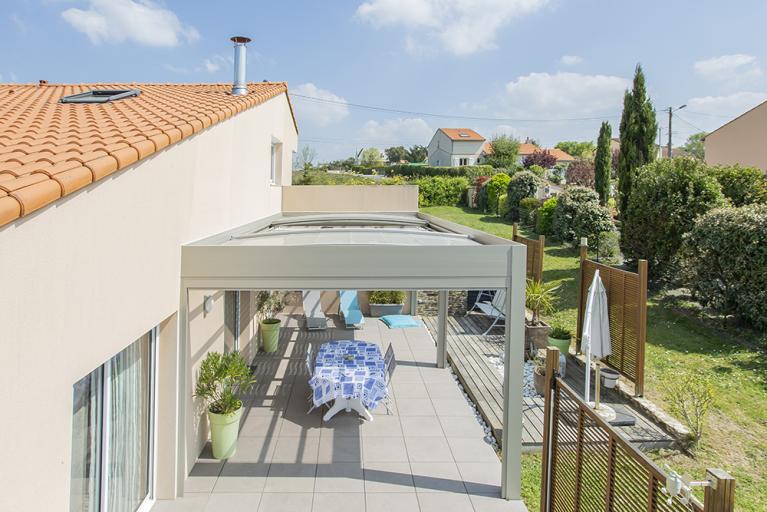 Akena Pergola - Toit vue dessus