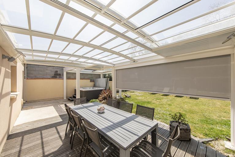 Akena Pergola - Double - Store motorisé