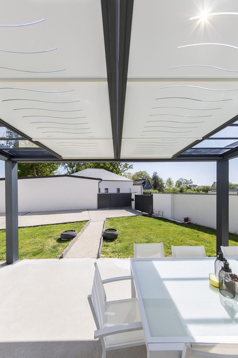 Akena Pergola - Protection terrasse - Toit ouvert