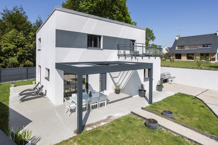 Akena Pergola - Adossée maison