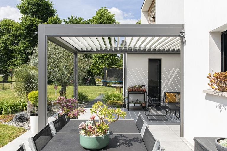 Akena Pergola Bioclimatique - Adossée maison