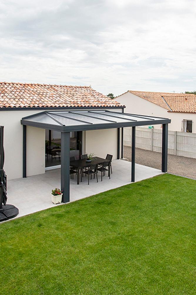 Akena Pergola - Toit fixe - Design unique