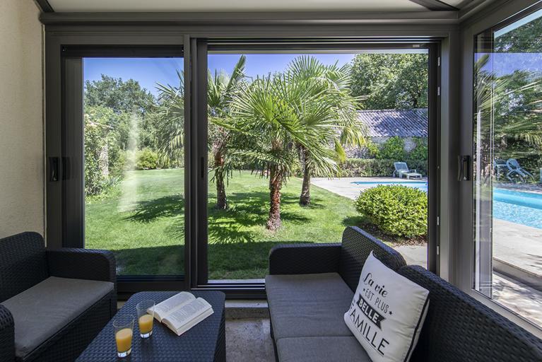 Akena Véranda - Vue sur le jardin