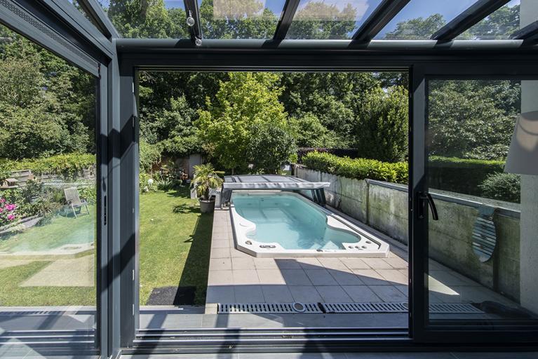 Akena Véranda - Toit vitré - Vue piscine