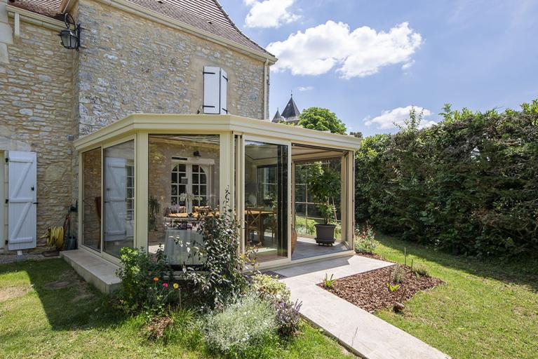 véranda jardin d'hiver Akena vue en angle