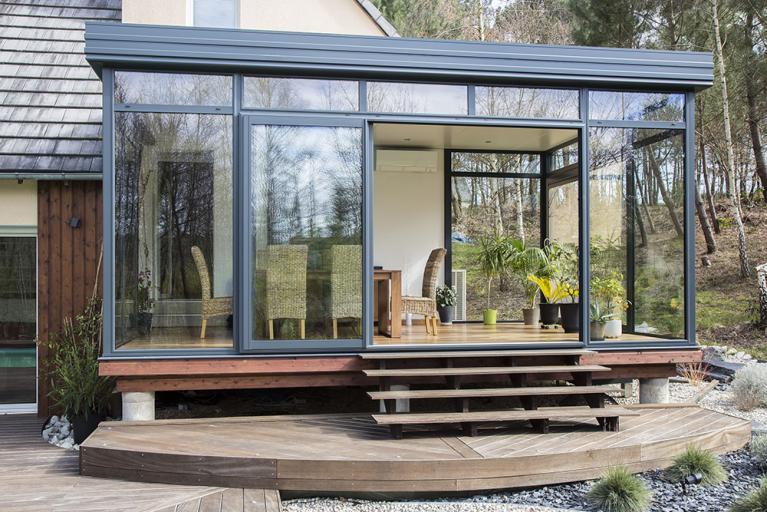 Akena Véranda - Salle à manger sur terrasse pilotis