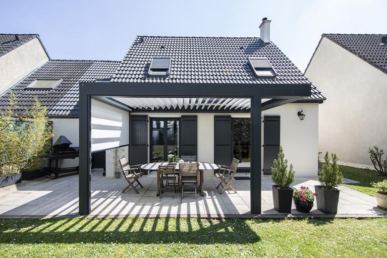 Akena - Pergola bioclimatique Nantes 
