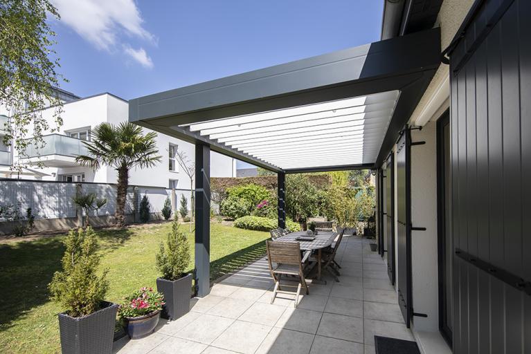 Akena - Pergola bioclimatique Nantes - Agrandir sa maison