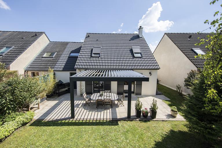 Akena - Pergola bioclimatique Nantes - Terrasse