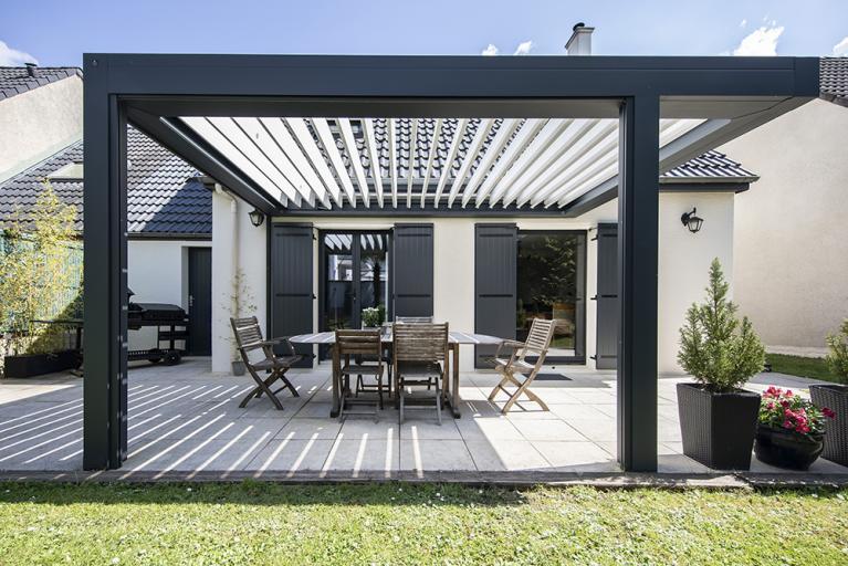 Akena - Pergola bioclimatique Nantes - Economie d'énergie