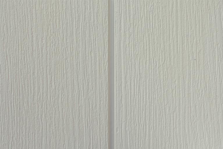 Bardage lames bois composite - Blanc - Akena