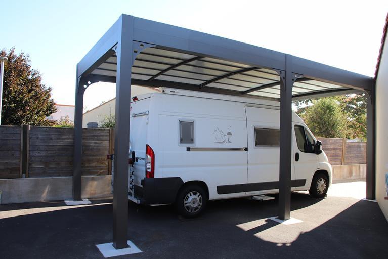 Carport Camping Car en Alu Sur mesure