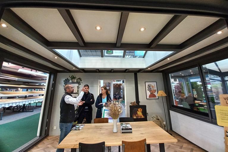 extension Loft A+ par AKENA présenté sur la foire de Paris