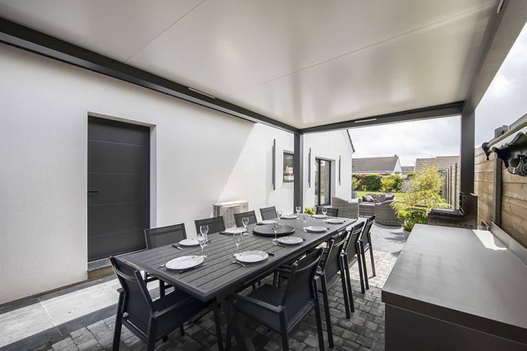Akena Pergola - Toit plat - Décoration extérieure