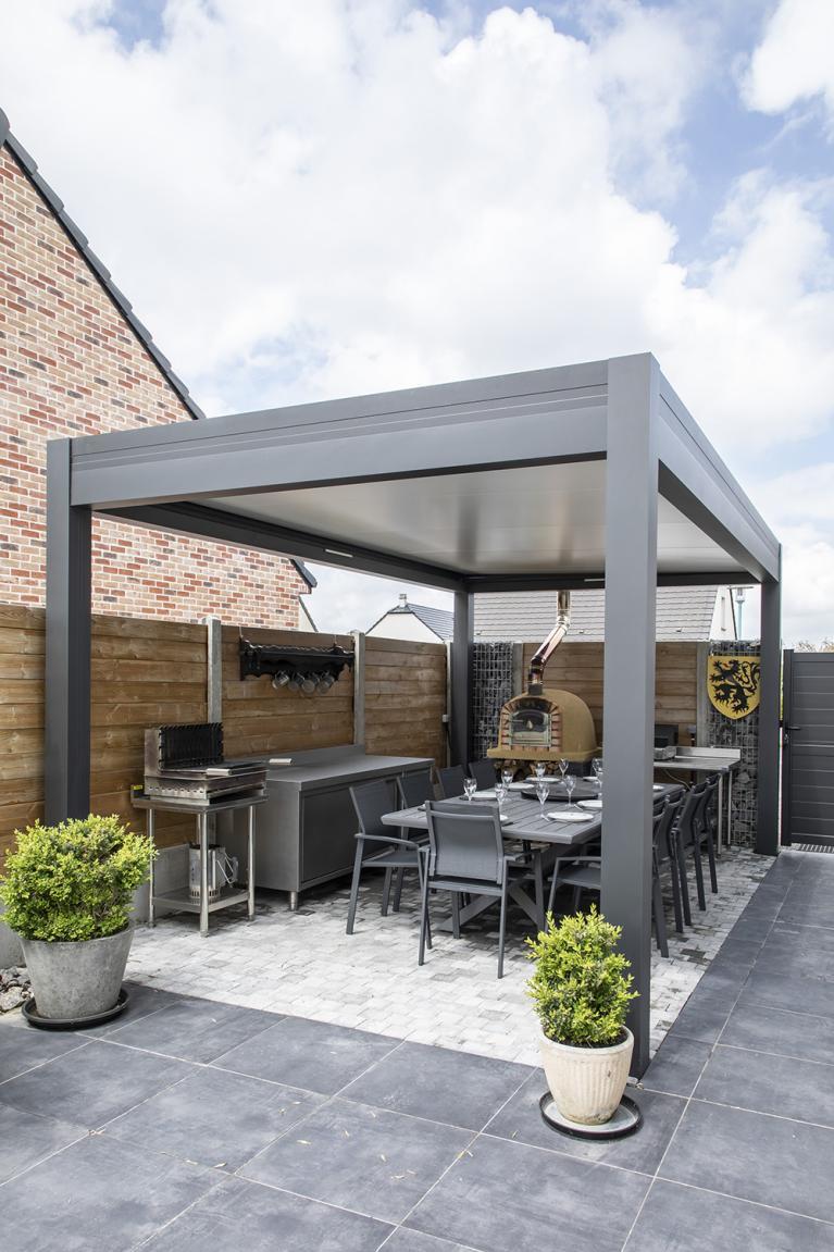 Akena Pergola - Toit plat - Espace familial