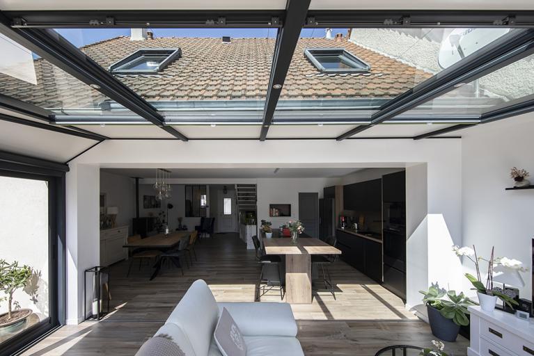 Akena Véranda - Agrandissement - Toit vitré