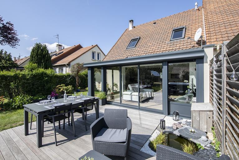 Akena Véranda - Agrandissement - Vue sur jardin