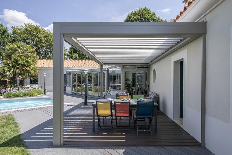 Akena Pergola - Bioclimatique - Pièce de vie extérieure