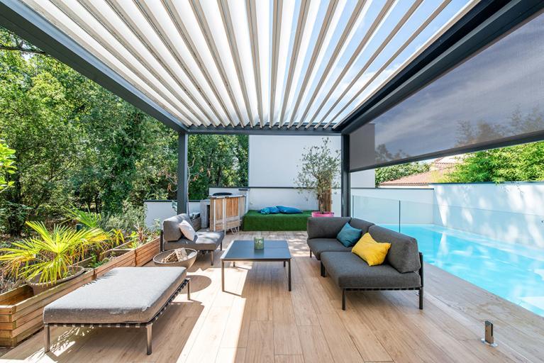 Akena Pergola - Bioclimatique - Salon