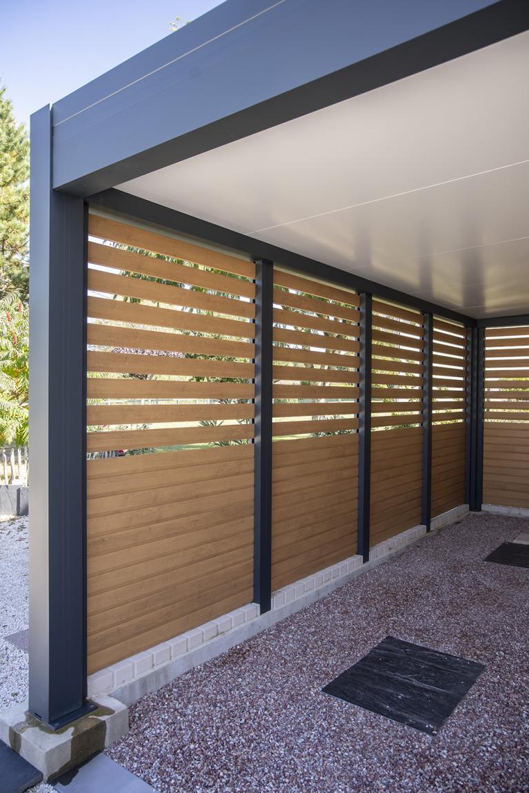 Akena Carport - Adossé au garage