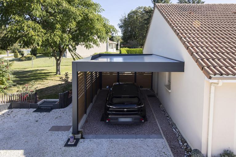 Akena Carport - Adossé - 6m x 3m
